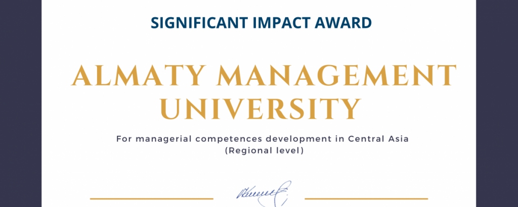 AlmaU получила награду “Significant Impact Award” от BMDA