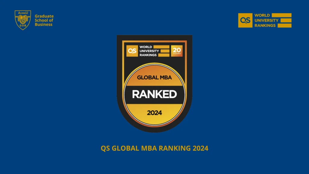 QS GLOBAL RANKING: General MBA среди лучших в мире